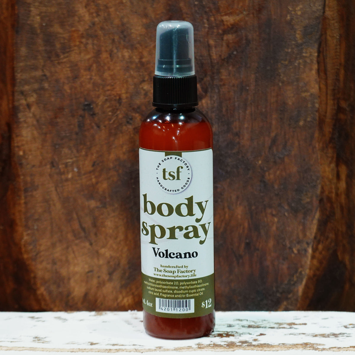 Men's Body Spray - Mahogany Teakwood – The Soap Factory