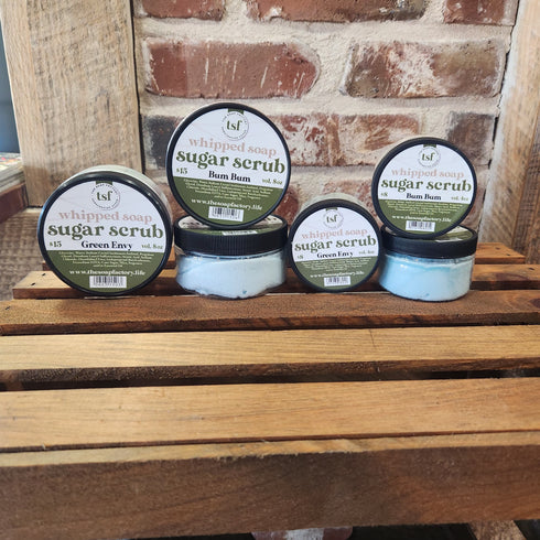 Whipped Soap Sugar Scrub