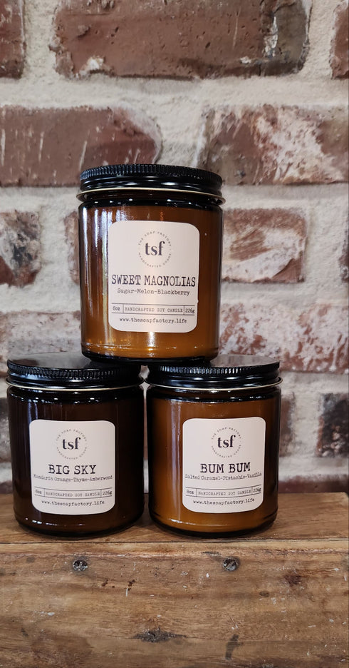 Jar 9 oz.  Soy Wax Candle