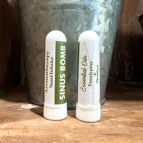 Aromatherapy Nasal Inhaler Sinus Bomb