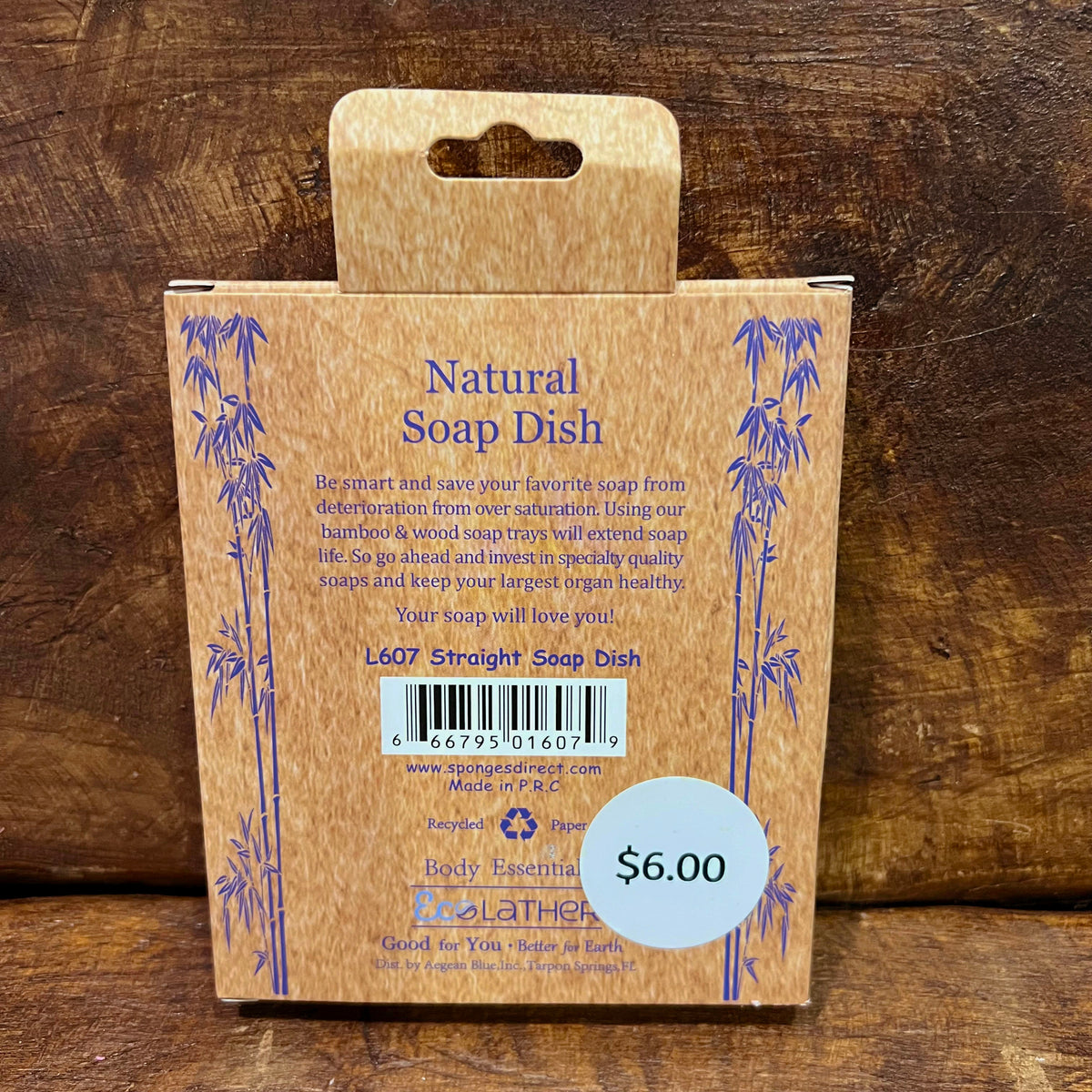 EcoLather Natural Soap Dish The Soap Factory